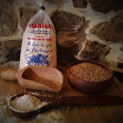harina de trigo integral molinos de la veiga